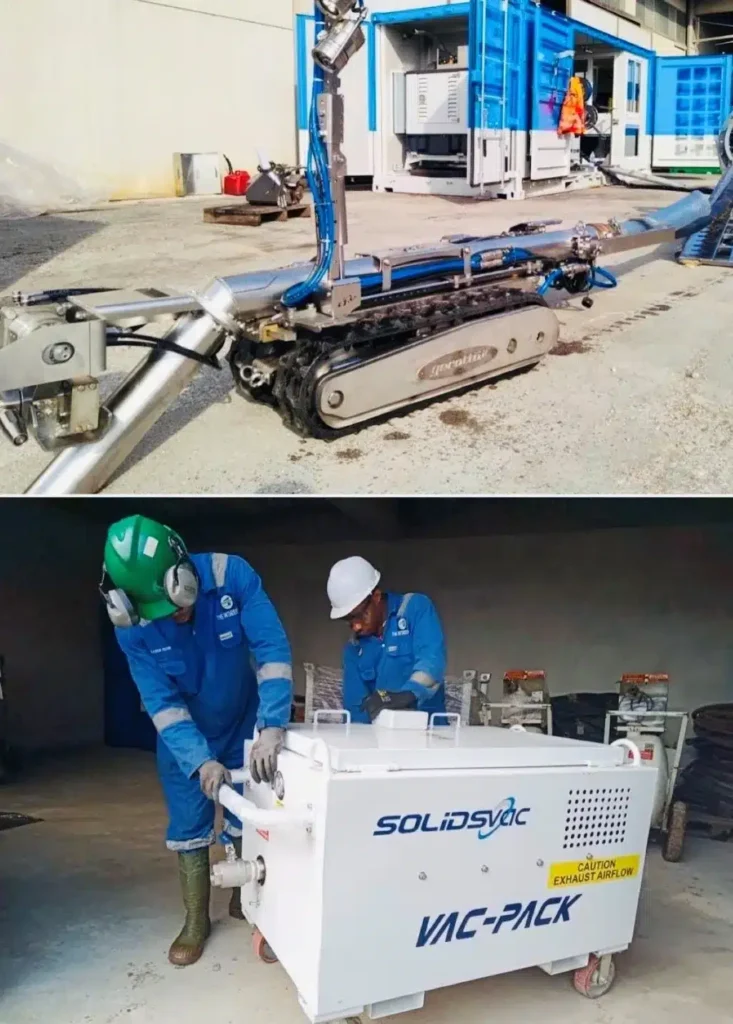FPSO Tank Cleaning Vac-Pack Solidsvac