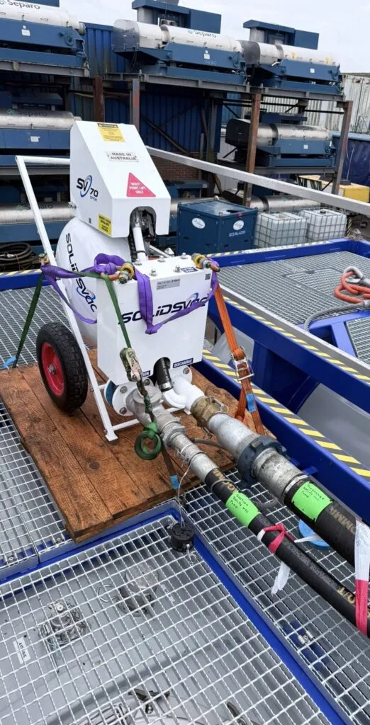 SV70 De-Sludging Polymer Tanks