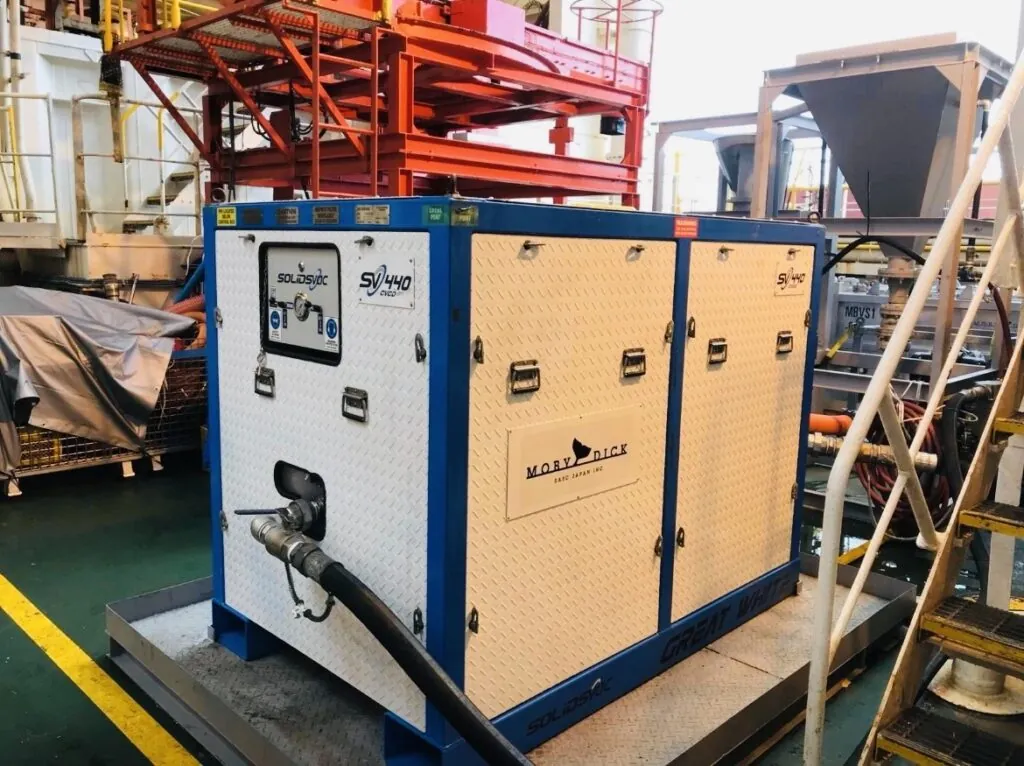 Solidsvac SV440 Pumps Drill Cuttings
