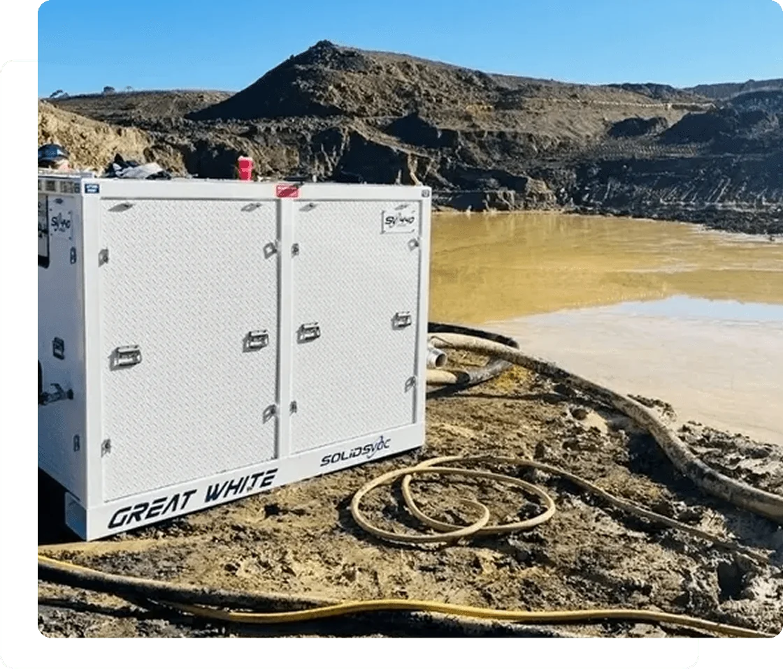 Solidsvac SV200 air operated pump