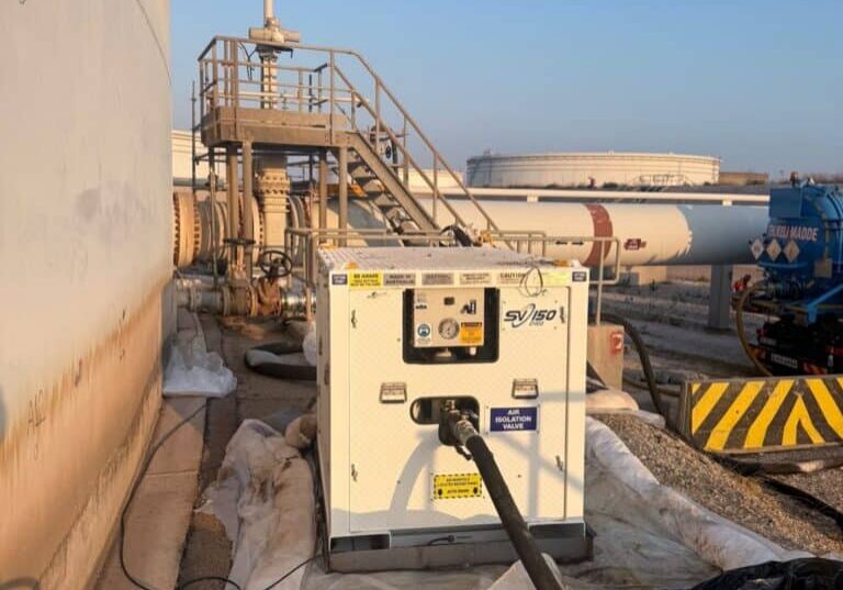 Pumping Crude Oil Safely with an SV150