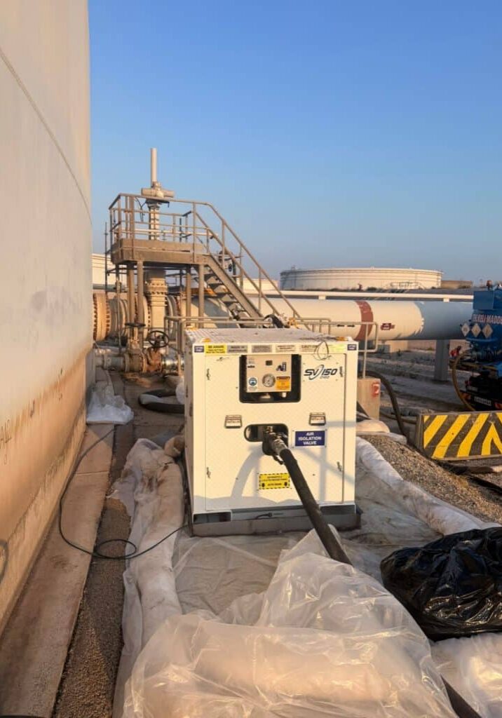Pumping Crude Oil Safely with an SV150