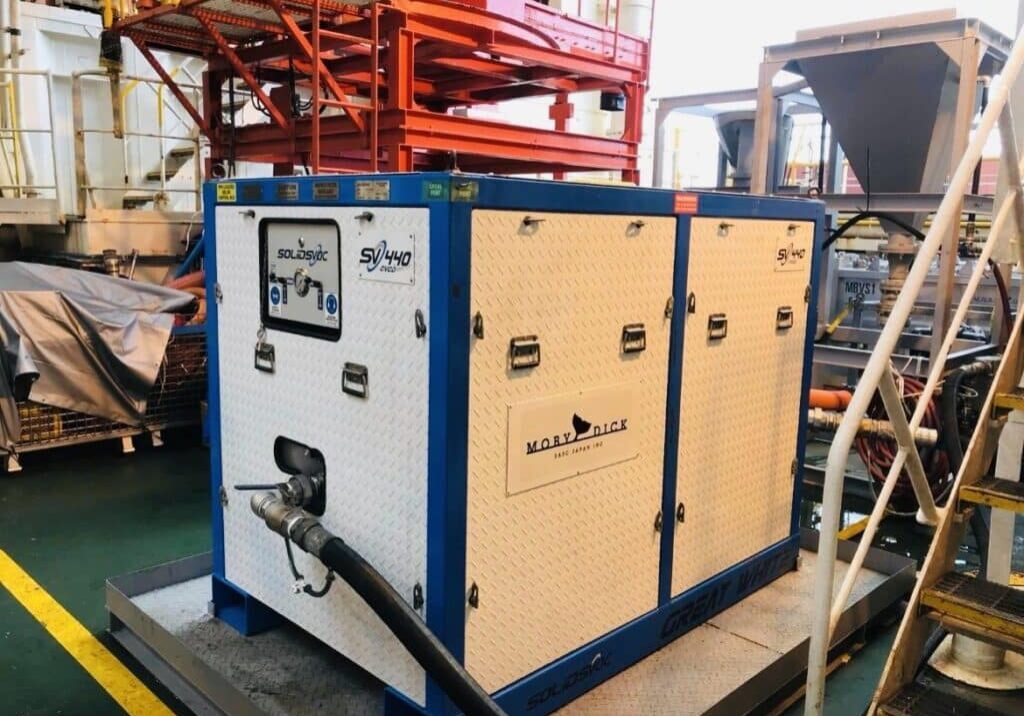 Solidsvac SV440 Pumps Drill Cuttings